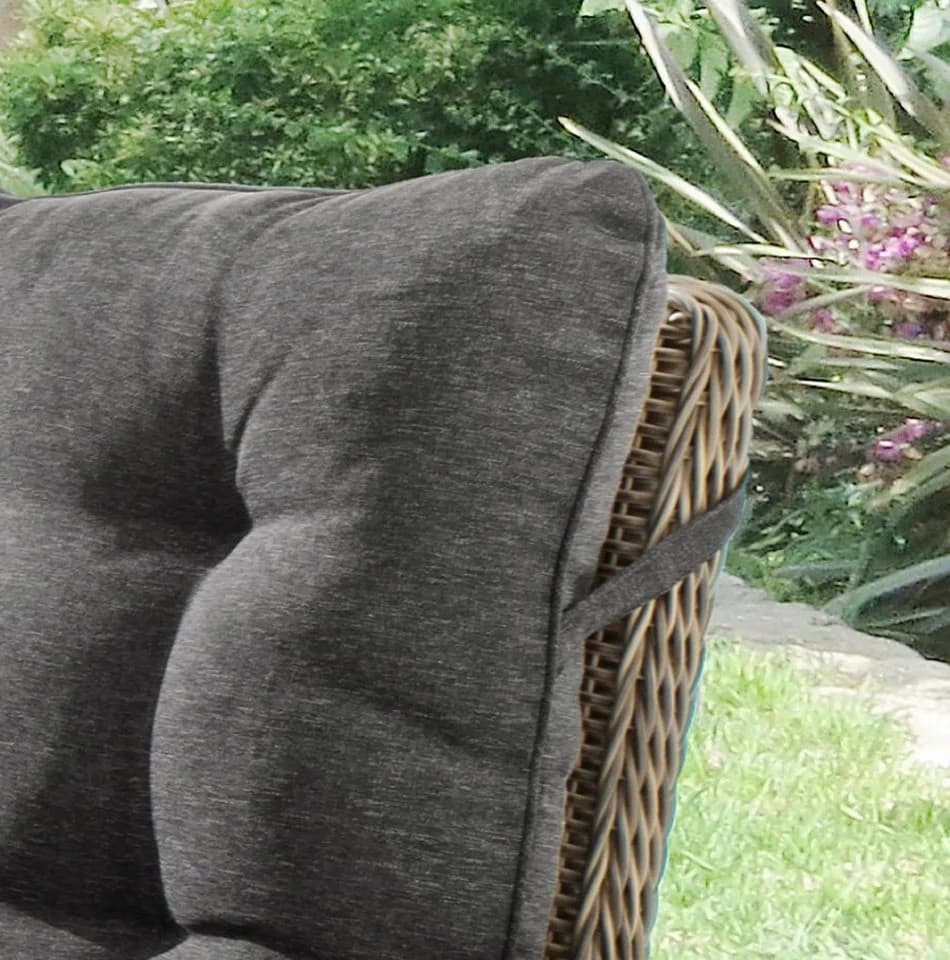 Destiny Loungesofa MERANO II Grau Polyrattan 2er - Bild 5
