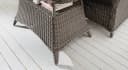 Destiny Gartentisch CASA MERANO Aluminium Polyrattan Bild 3