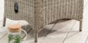 Destiny Garten-Essgruppe Palma Luna 9-tlg. Aluminium Polyrattan Bild 5