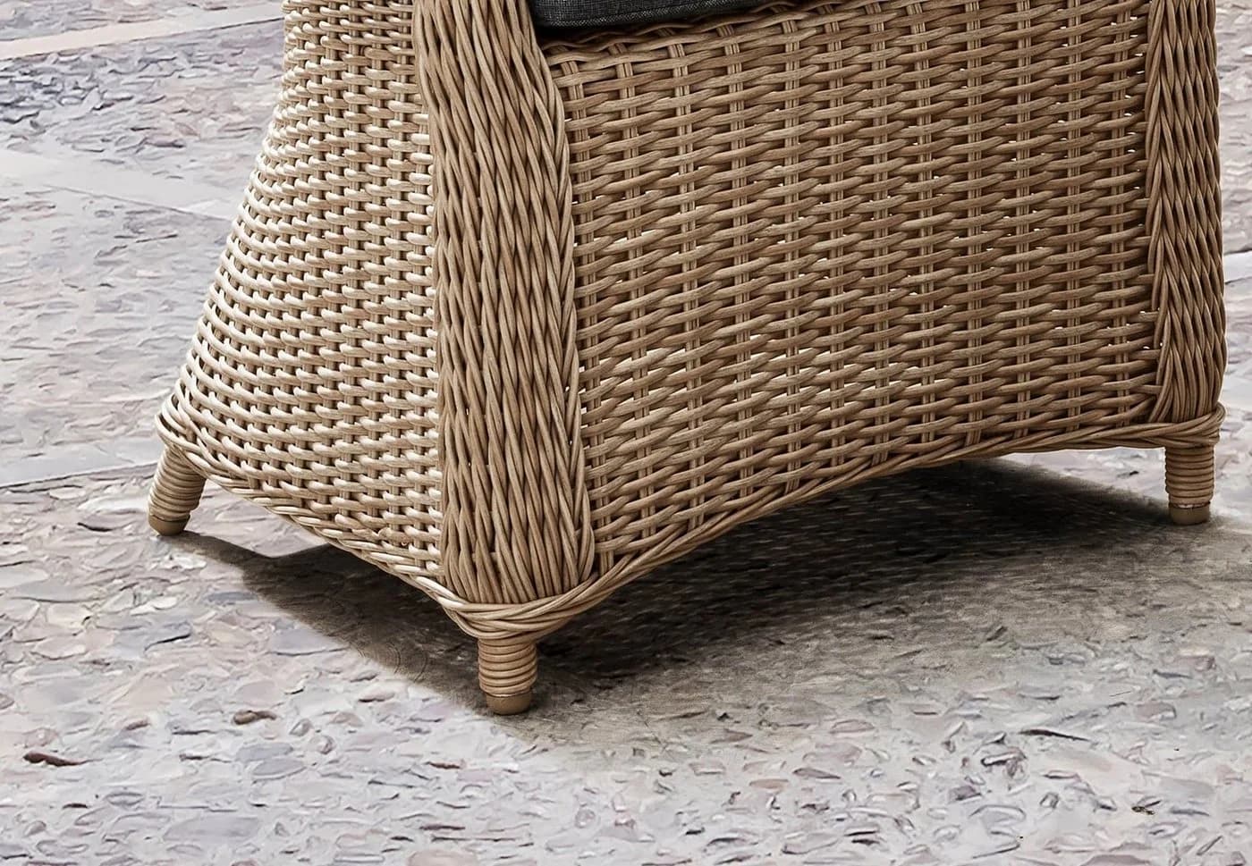 Garten-Essgruppe DESTINY MALAGA LUNA - 4 Personen, Aluminium, Polyrattan - Bild 5