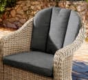 DESTINY Garten-Essgruppe MALAGA LUNA 13-tlg. Beige/Grau Aluminium Polyrattan Bild 3