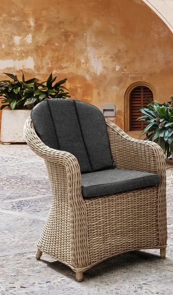 Destiny Balkonset MALAGA 7-tlg. Aluminium Polyrattan - Bild 5