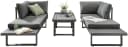 Gartenlounge-Set DESTINY SEA POINT 15-tlg. Grau Aluminium Bild 5
