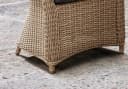 Gartensessel DESTINY MALAGA Beige Polyrattan mit Kissen Bild 4