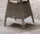 Destiny Gartentisch MALAGA Grau Aluminium Polyrattan Bild 3