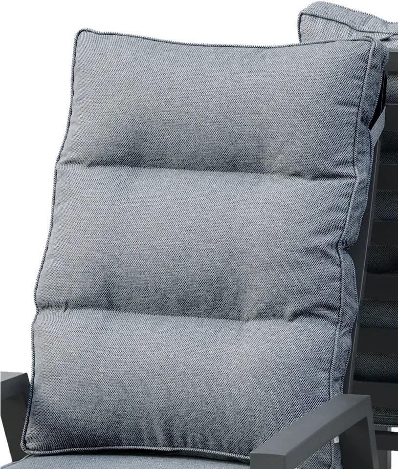 DESTINY Hochlehner GARDA Anthrazit Aluminium mit Auflagen - Bild 5