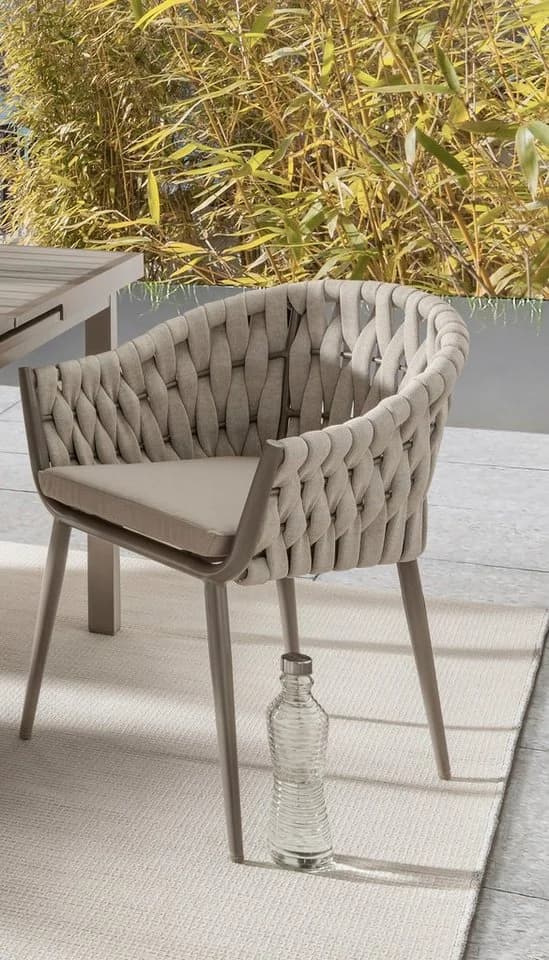 Garten-Essgruppe DESTINY MOLINO IMOLA - Grau Taupe