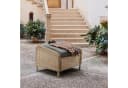 PALMA CASA Gartensessel Set 2 St. Natur Meliert Hochlehner Bild 4