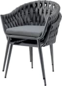 Destiny Gartensessel MOLINO 2-St. Anthrazit Meliert Grau Bild 1