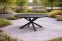 Destiny Garten-Essgruppe COMO ARONA 4 Sitze + Tisch Ø120/170 cm Bild 2