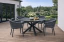 Destiny Garten-Essgruppe MOLINO ARONA Grau 4-Sitzer mit ausziehbarem Tisch Bild 2