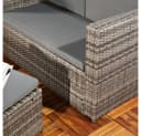 Mucola Gartenlounge-Set Polyrattan Gartensofa Lounge Sofa Gartenmöbel Bild 5