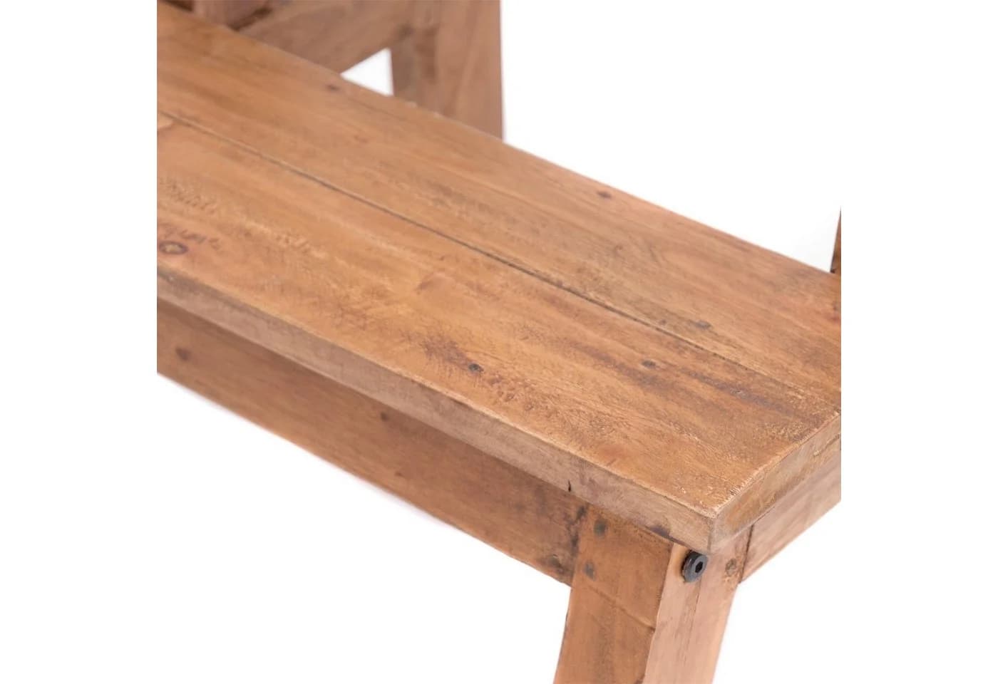 DESIGN DELIGHTS Pflanzenhocker Ficus Altholz 2 Stufen Braunes Regal - Bild 4