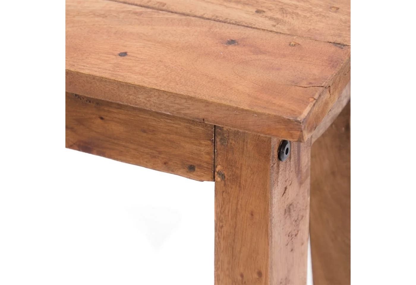 DESIGN DELIGHTS Pflanzenhocker Ficus Altholz 2 Stufen Braunes Regal - Bild 5