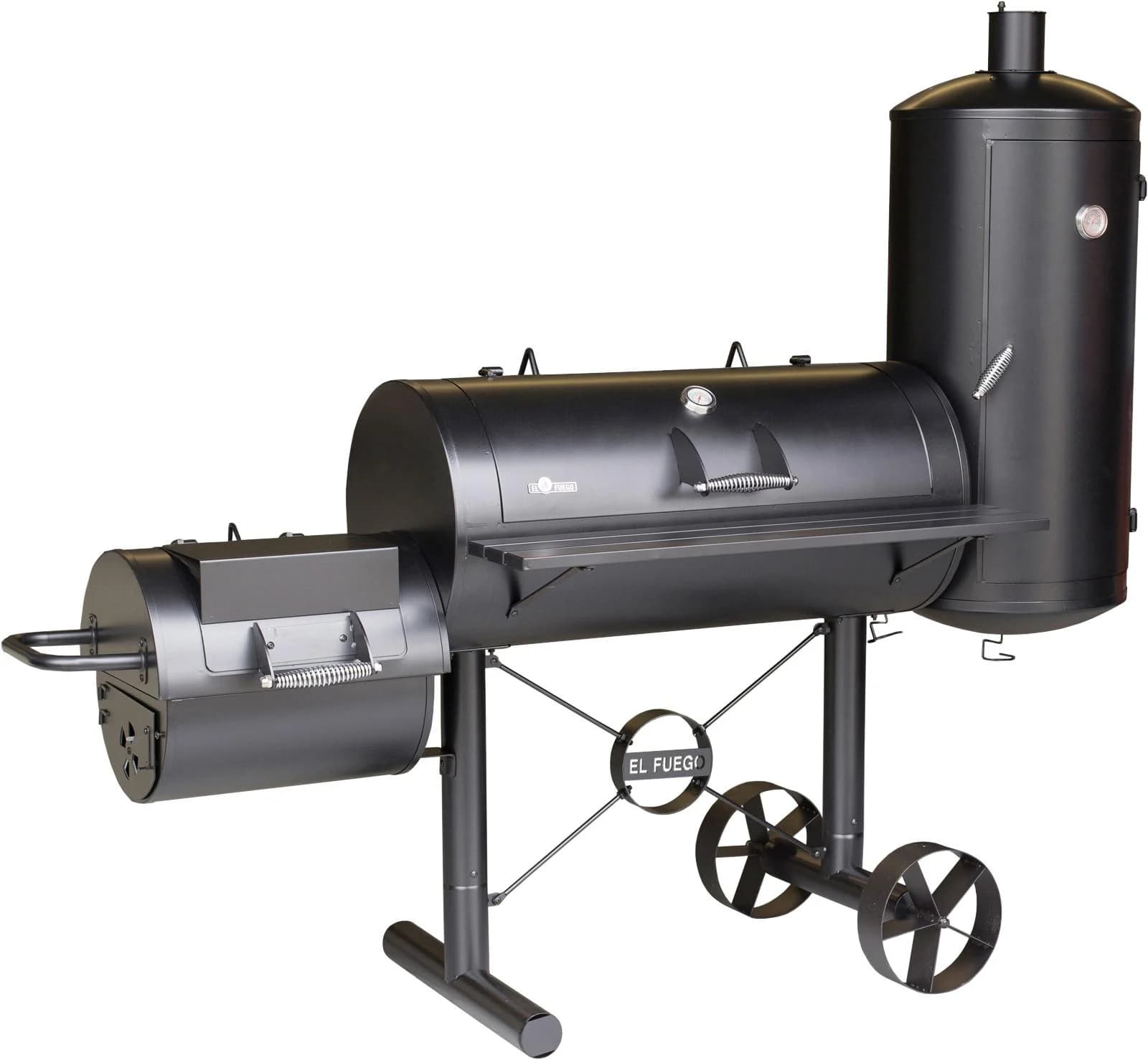 Smoker EL FUEGO Kiona Schwarz Niedertemperaturgaren - Bild 2