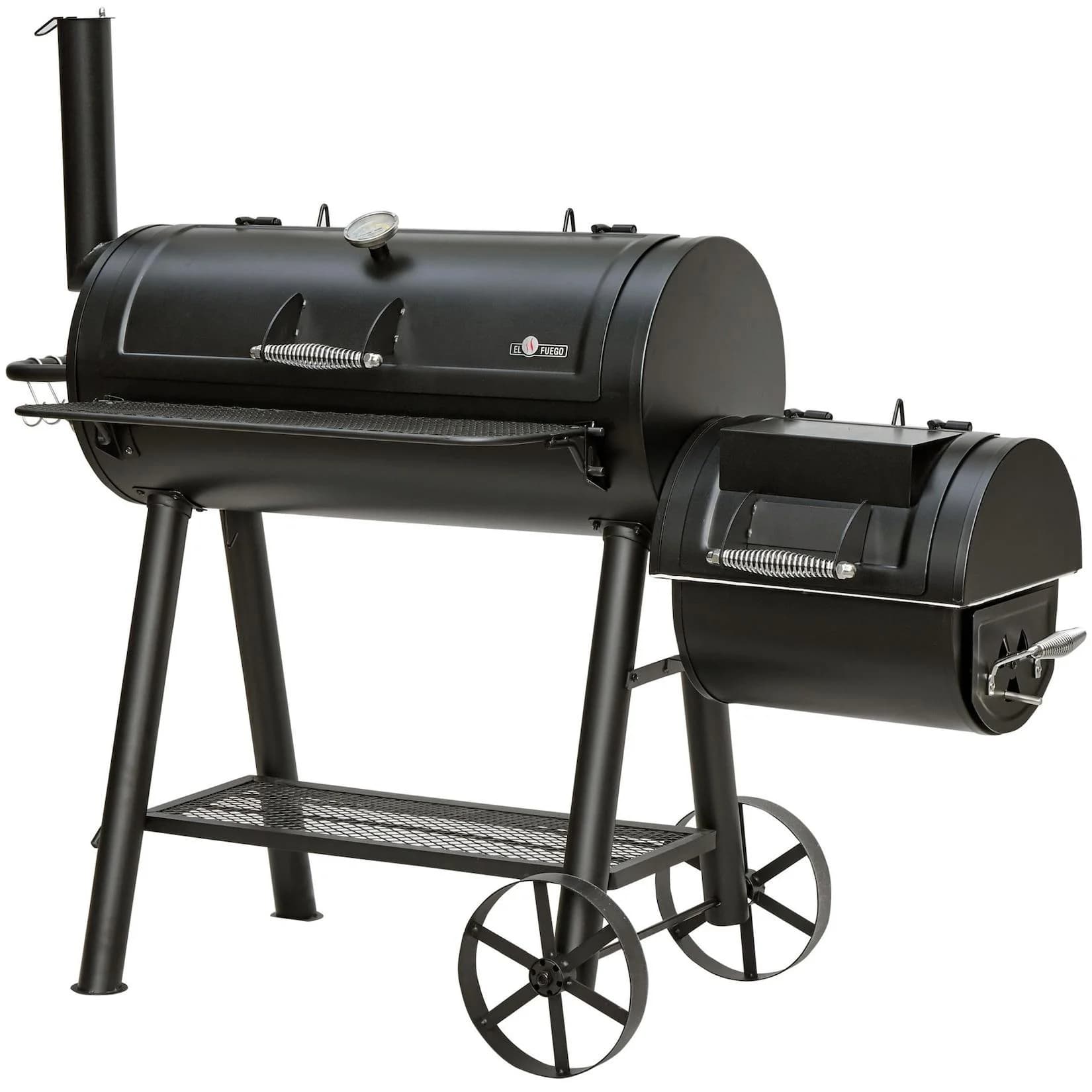 Smoker EL FUEGO Buffalo Schwarz