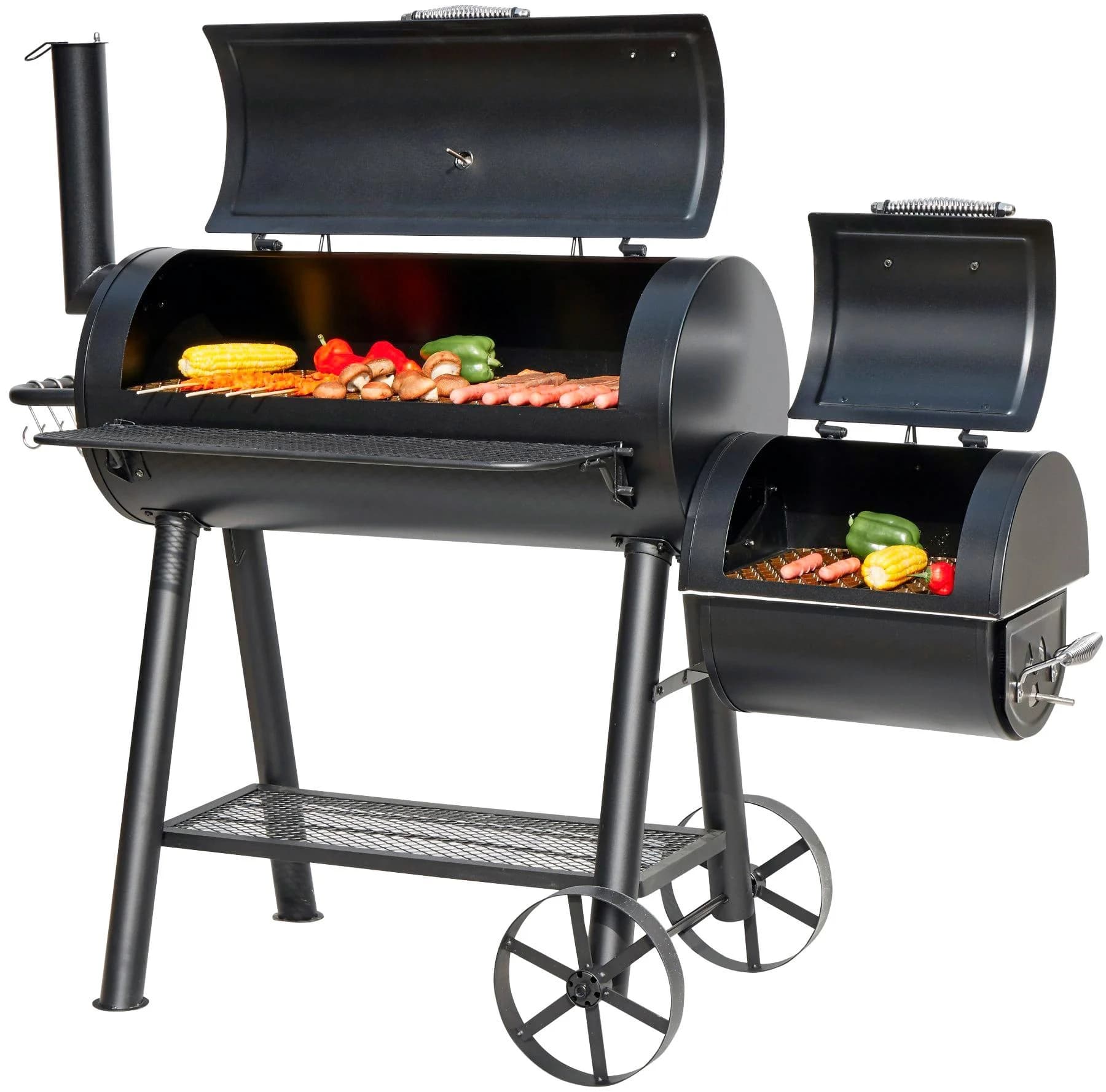 Smoker EL FUEGO Buffalo Schwarz - Bild 2