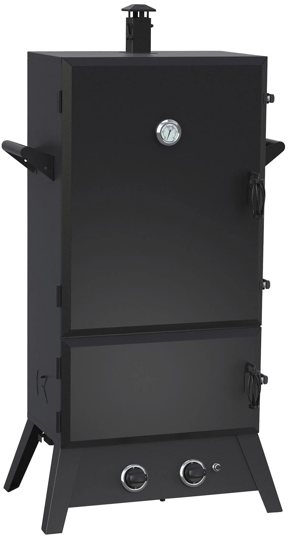 El Fuego Gas-Räuchergrill Portland XXL Schwarz - Bild 2
