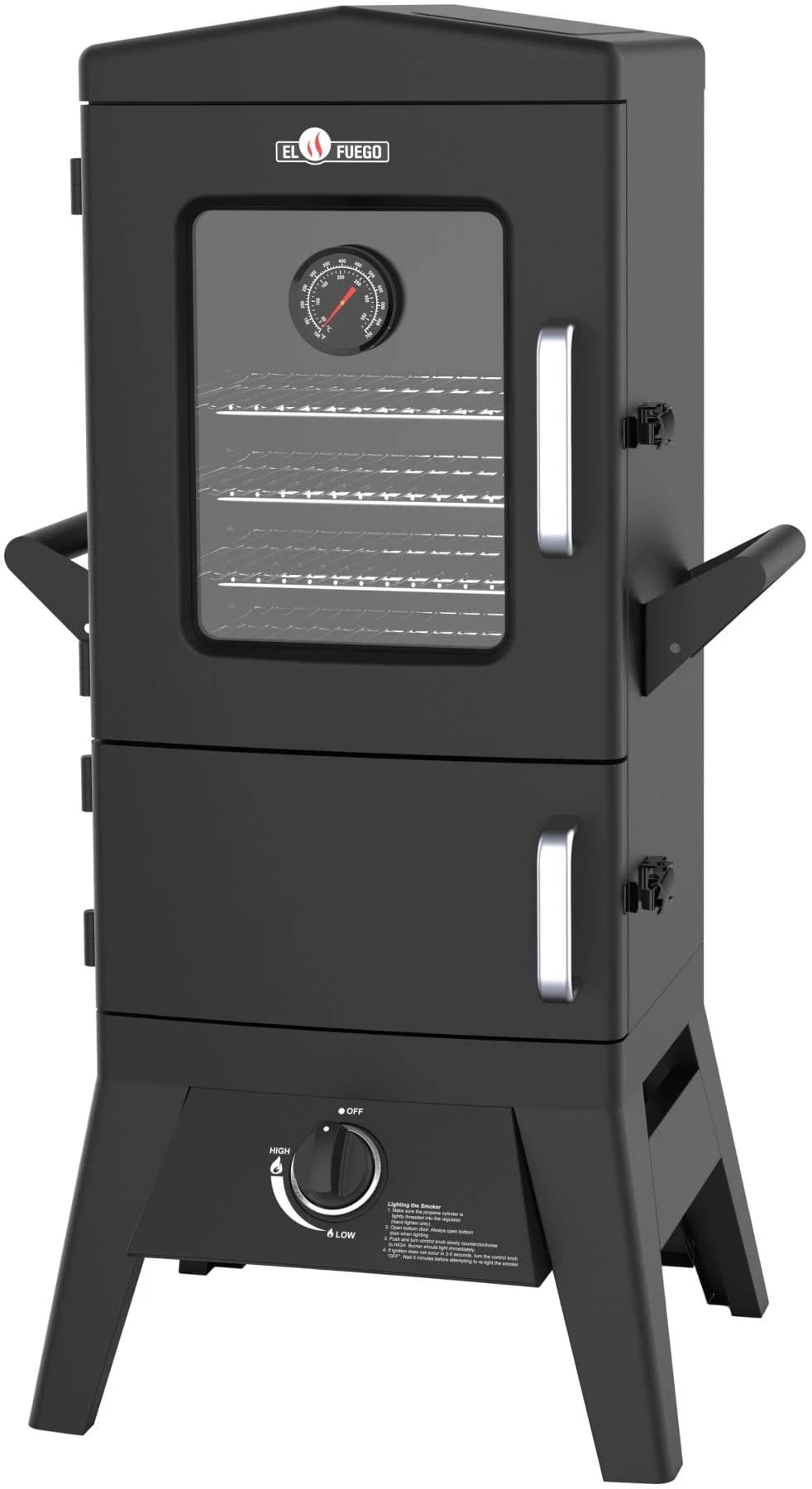 Gasgrill Portland W2 3,5 kW mit Piezozündung El Fuego - Bild 2
