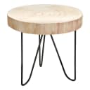 BURI Gartentisch Dekotisch 29,5x29cm Beistelltisch Pflanzenhocker Holztisch Bild 2