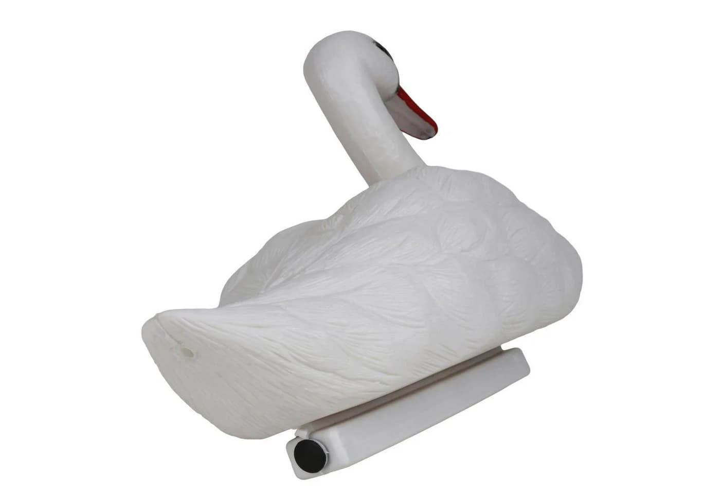 BURI Teichfigur Schwan Weiß Kunststoff Teichdeko Gartenfigur - Bild 3