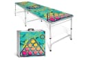Goods+Gadgets Klappbarer Beer Pong Tisch, Aluminium, 240x55 cm Bild 2