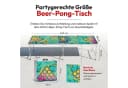 Goods+Gadgets Klappbarer Beer Pong Tisch, Aluminium, 240x55 cm Bild 5
