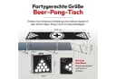 Goods+Gadgets Klappbarer Beer Pong Tisch, Höhe verstellbar, Kratzfest, Perfekt für jede Party Bild 5
