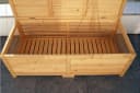 Kissenbox Holz imprägniert 140x65 cm Bild 3