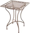 CLP Gartentisch Asina, quadratisch 60x60 cm, kunstvoll verziert, aus Eisen Bild 3