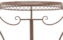 CLP Gartentisch Sheela Braun Pulverbeschichtetes Eisen Bild 5