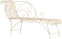 CLP Gartenbank Karma Nostalgische Metallbank Beige Bild 4