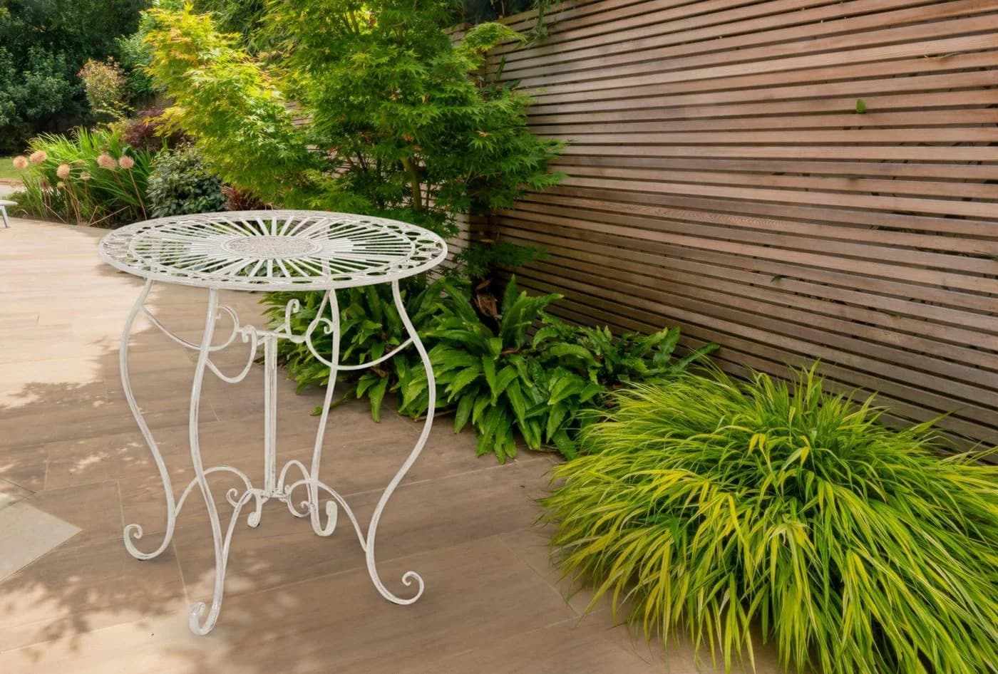 CLP Gartentisch Indra Beige aus Eisen - Bild 3