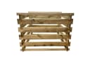 Loggyland Holzkomposter Stecksystem 560l Grün Bild 1