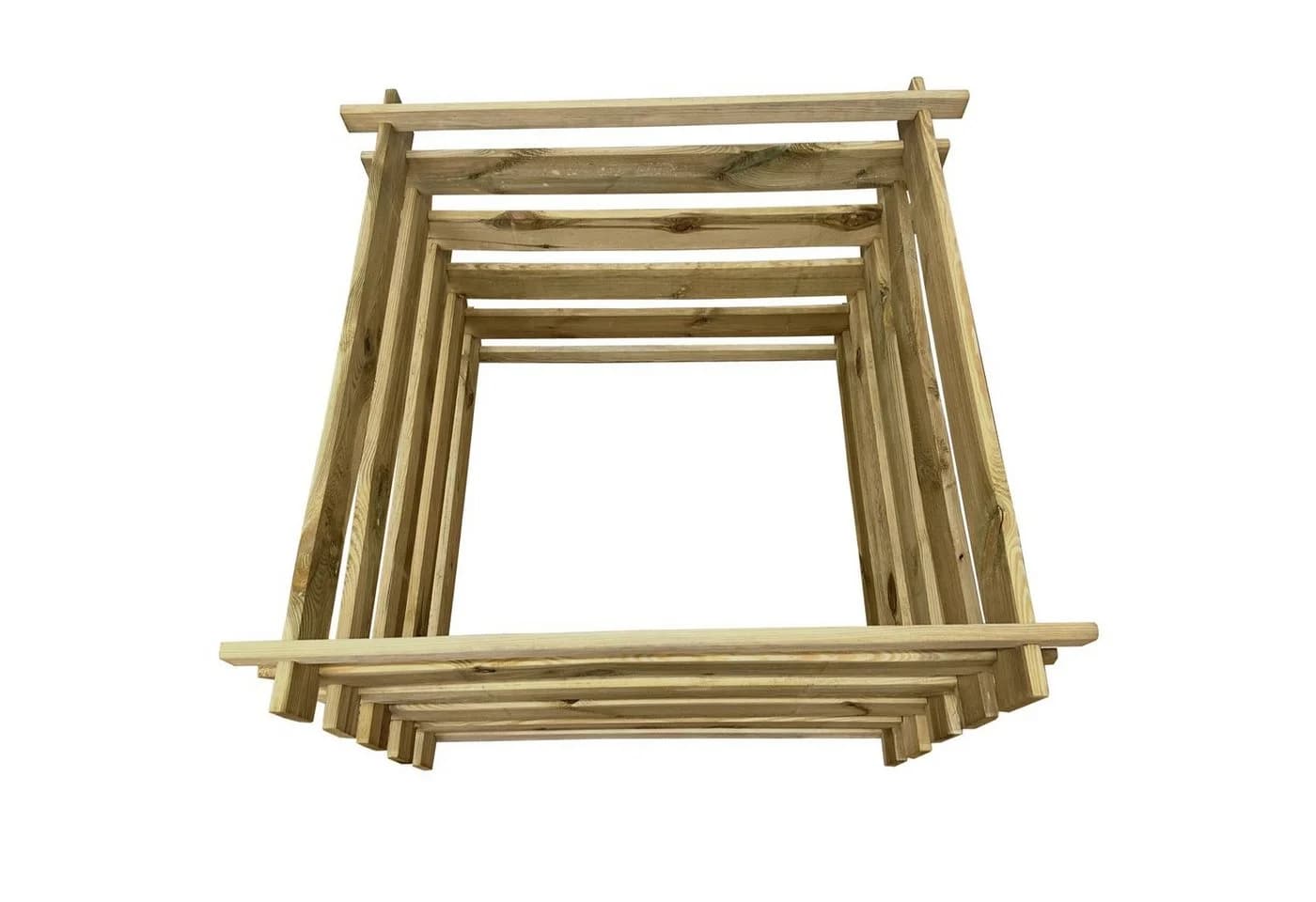 Loggyland Holzkomposter Stecksystem 560l Grün - Bild 3