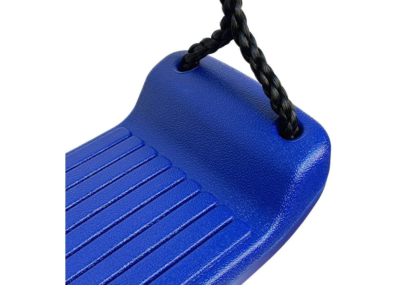 Blauer Schaukelsitz aus Kunststoff