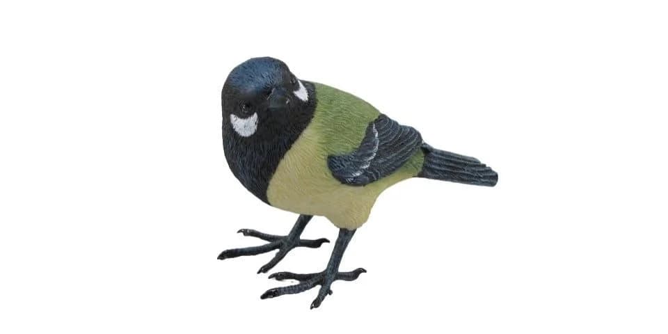 Figurendiscounter Gartenfigur Vogel 9,5 x 12 cm Schwarz Gelb Polyresin