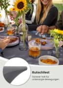Gräfenstayn Hussen-Set Biertischhussen Bierzeltgarnitur Anthrazit Bild 4