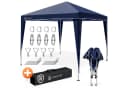 Casaria Pavillon Pop-Up 300x300 cm Blau UV-Schutz 50+ Bild 2