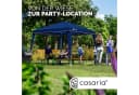 Casaria Pavillon Pop-Up 300x300 cm Blau UV-Schutz 50+ Bild 4