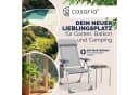 Klappbarer Gartenstuhl aus Aluminium Bild 1