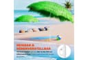 Kingsleeve Sonnenschirm Hawaii Grün Neigbar Höhenverstellbar Bild 1