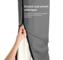 Deuba Sonnenschirm-Schutzhülle Grau Polyester 3m/3,5m Bild 3