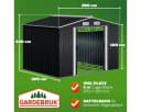 Gardebruk Gerätehaus Metall 5m² Anthrazit Bild 3