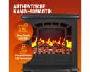 Monzana Elektrokamin mit LED-Flammeneffekt Schwarz Bild 5