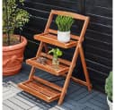 Casaria Pflanzentreppe 3-stufig FSC®-zertifiziertes Akazienholz Bild 3