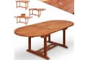 Casaria Gartentisch Vanamo Wetterfest Klappbar Holz FSC®-zertifiziert Bild 2
