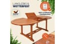 Casaria Gartentisch Vanamo Wetterfest Klappbar Holz FSC®-zertifiziert Bild 3