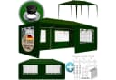Casaria Partyzelt Rimini Grün 18m² UV-Schutz Wasserabweisend Bild 2