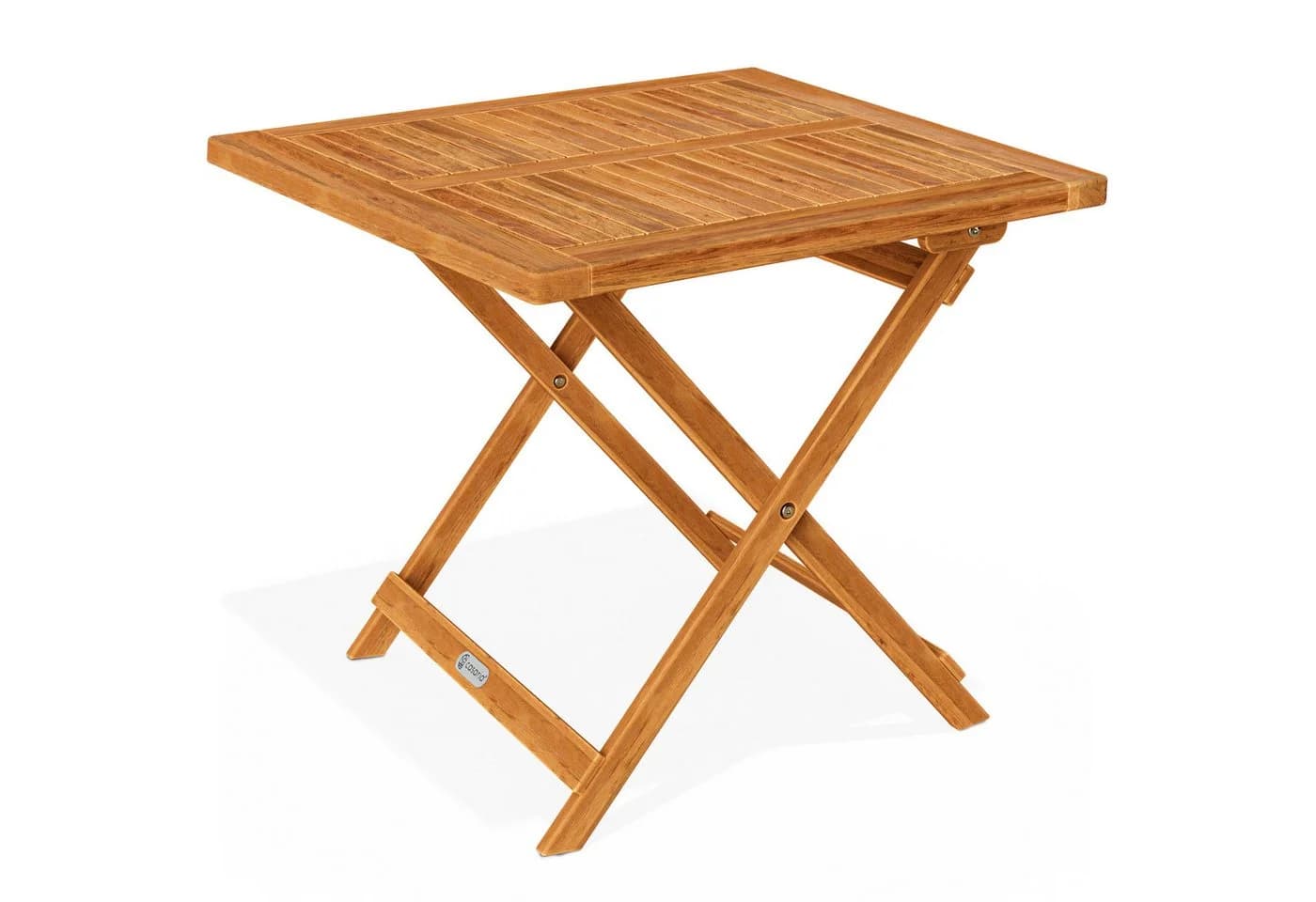 Casaria Klapptisch Balkontisch Klappbar Holz 70x70cm - Bild 2